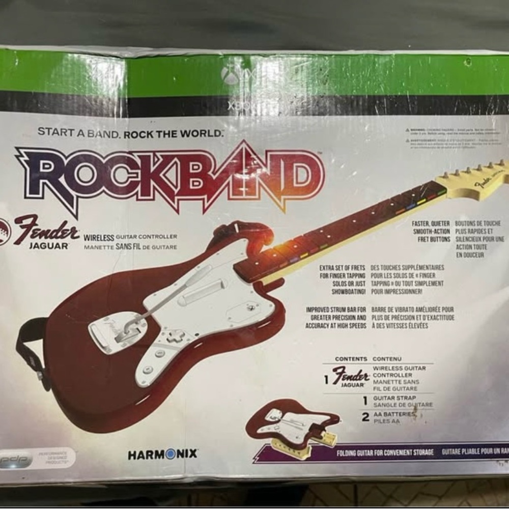 LIMITED EDITION Fender Jaguar Candy Cola Guitar Controller